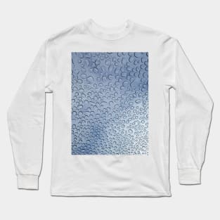 Water Droplets Long Sleeve T-Shirt